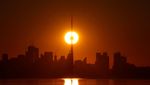 Lansekap Matahari Terbit di Toronto Ini Bikin Jatuh Hati