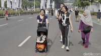 Justru sebagian warga menyarankan agar pelaksanaan CFD tetap berlangsung, karena semenjak pandemi COVID-19 masyarakat kesulitan mencari tempat untuk berolahraga di lokasi yang luas.