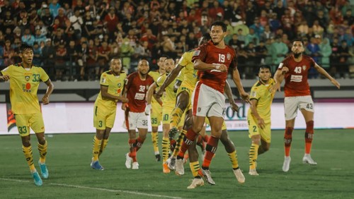 Bali United saat menghadapi Kedah FC pada laga pertama fase grup AFC Cup 2022. Selanjutnya, Bali United akan menghadapi Visakha FC pada Senin (27/6/2022)