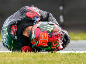 Fabio Quartararo Baik-baik Saja Setelah Dua Kali Jatuh, tapi...