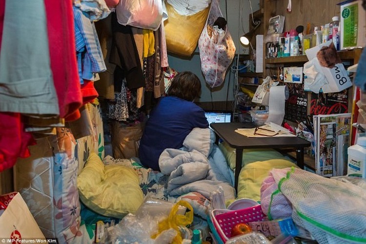 fotoinet Di Balik Gemerlap Kota Jepang, Ada Tempat Tinggal Sebesar Kandang