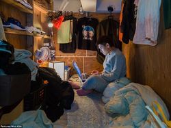 Di Balik Gemerlap Kota Jepang, Ada Tempat Tinggal Sebesar Kandang