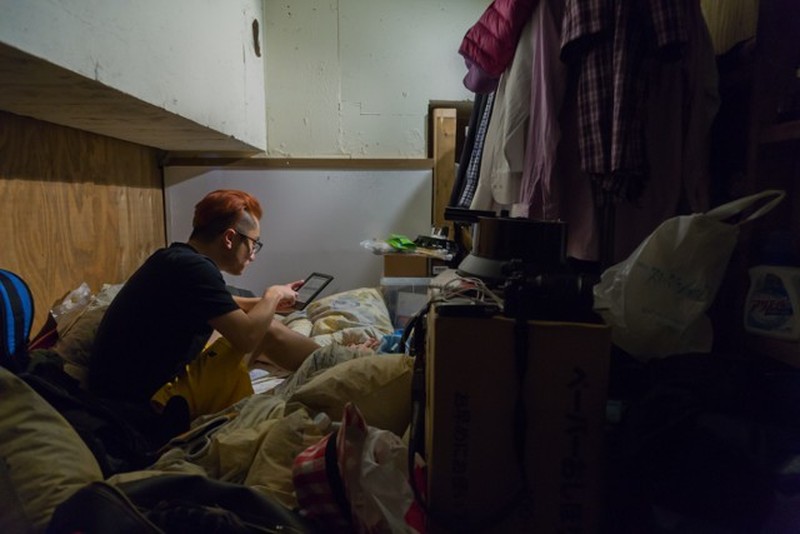 fotoinet Di Balik Gemerlap Kota Jepang, Ada Tempat Tinggal Sebesar 'Kandang'