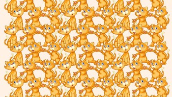 Dari semua mulut kucing terbuka, di mana letak kucing dengan mulut tertutup? Foto: Brightside