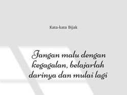 100 Kata-kata Bijak Singkat yang Berkelas dan Inspiratif buat Penyemangat