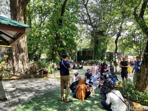 Libur Sekolah, Kebun Binatang Surabaya Dipadati Wisatawan