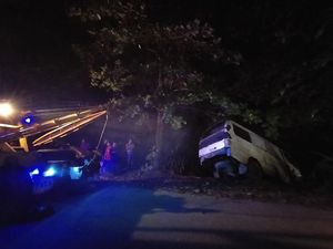 Bus Bermuatan Solar Tabrak Lima Warga Sumut, Satu Tewas
