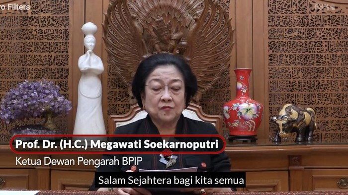 Ketua Dewan Pengarah BPIP, Megawati Soekarnoputri