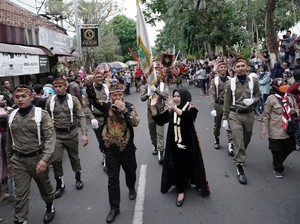 Kirab Budaya Mojo Bangkit Jadi Napak Tilas Kebangkitan Kota Mojokerto