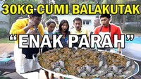 Sukses bikin ngiler konten masak hingga makan 30 kg cumi balakutak ini bikin Ruben sama Sarwendah ini tak bisa berhenti makan. Foto: Pool/Site
