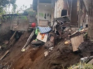 Longsor di Pasuruan, Dua Rumah Rusak-2 Sapi Mati
