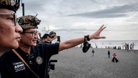 Desa Wisata Taman Loang Baloq mempunyai pemandangan pantai yang indah, yaitu Pantai Loang Baloq.  (dok. Kemenparekraf)