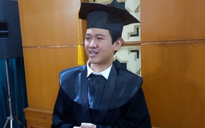 Rayhan, mahasiswa tunanetra peraih cumlaude di UIN Jakarta