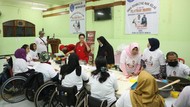 Relawan Pendukung Sandiaga Gelar Pelatihan Wirausaha untuk Disabilitas
