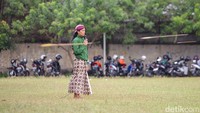 Pagelaran Sayembara Jemparingan merupakan rangkaian Mangayubagyo Hadeging Kadipaten Pakualaman ke-210 berdasarkan hitungan Masehi. Foto: Pius Erlangga/detikJateng