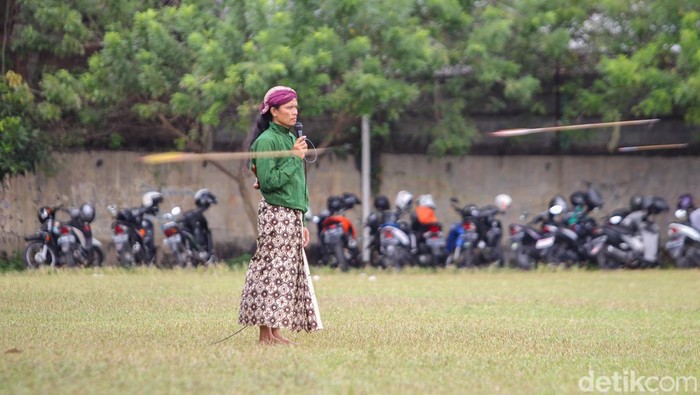 Sayembara jemparingan memperingati hadeging Kadipaten Pakualaman, Minggu (26/6/2022).