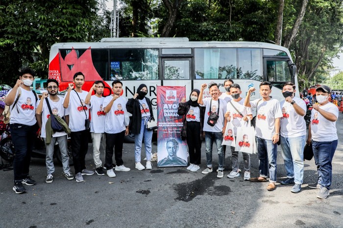 Sejumlah anak muda di Provinsi Jawa Timur (Jatim) mendeklarasikan dukungan kepada Gubernur Jawa Tengah Ganjar Pranowo.