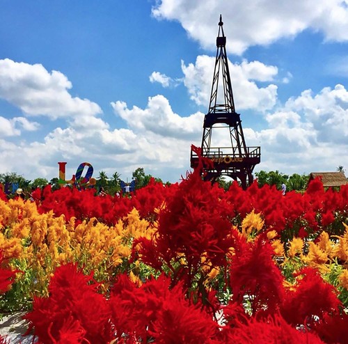 Sunflowers Garden, lokasinya di Banjar Batannyuh, desa Batannyuh, Belayu, Kecamatan Marga, Kabupaten Tabanan Bali