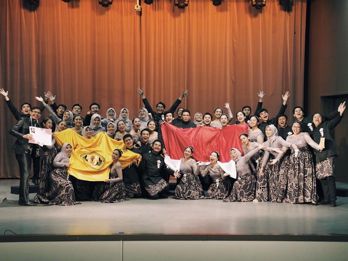Tim PSM Unpad yang tampil di Bulgaria.