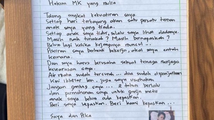 Viral ibu di CFD memperjuangkan pelegalan ganja medis