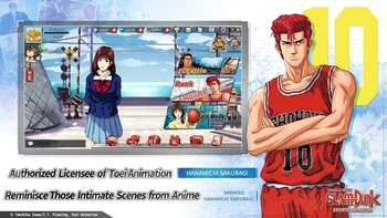 Slam Dunk from TV Animation memiliki jalan cerita layaknya anime aslinya. Kendati demikian, visual karakter yang ditawarkan sedikit berbeda. Foto: (Google Play Store).