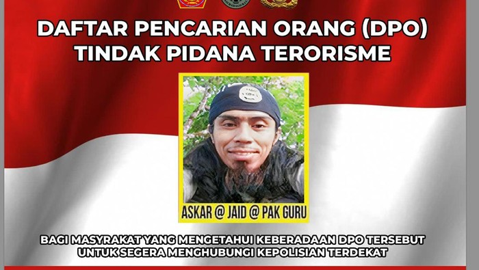 Askar alias Pak Guru anggota teroris MIT buruan Satgas Madago Raya (Dok. Istimewa).