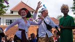 Tarian Ganjar Tandai Pembukaan Borobudur Student Festival