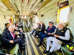 Kecanggihan Helikopter yang Angkut Jokowi dan PM India ke Lokasi KTT G7