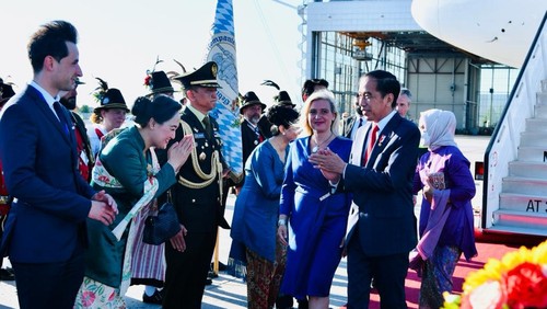 Jokowi Tiba di Jerman