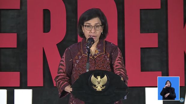 Menteri Keuangan Sri Mulyani (Tangkapan layar)