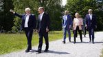 Momen Keakraban Para Pemimpin G7 dalam KTT di Jerman