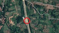 Kecelakaan juga pernah terjadi di Km 91 Tol Cipularang arah Jakarta, Jumat (15/10/2021). Kecelakaan itu membuat kemacetan panjang di Km 91 hingga 97. Dok. Google Maps  