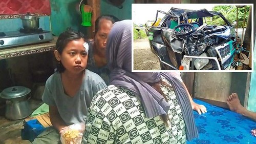 Kondisi Zeta, saat di rumah salah satu warga Desa Yehsumbul, Kecamatan Mendoyo, Kabupaten Jembrana Bali Senin (27/6/2022)