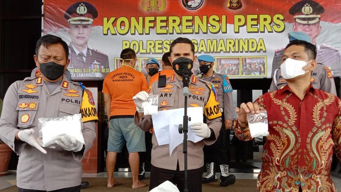 Polisi di Samarinda mengungkap peredaran sabu di Lapas