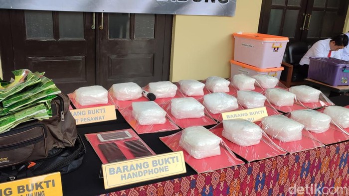 Polisi Sita Sabu 20 Kilogram di Bandung