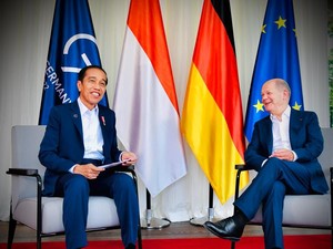 Bertemu Kanselir Jerman, Jokowi Bahas Penguatan Ekonomi