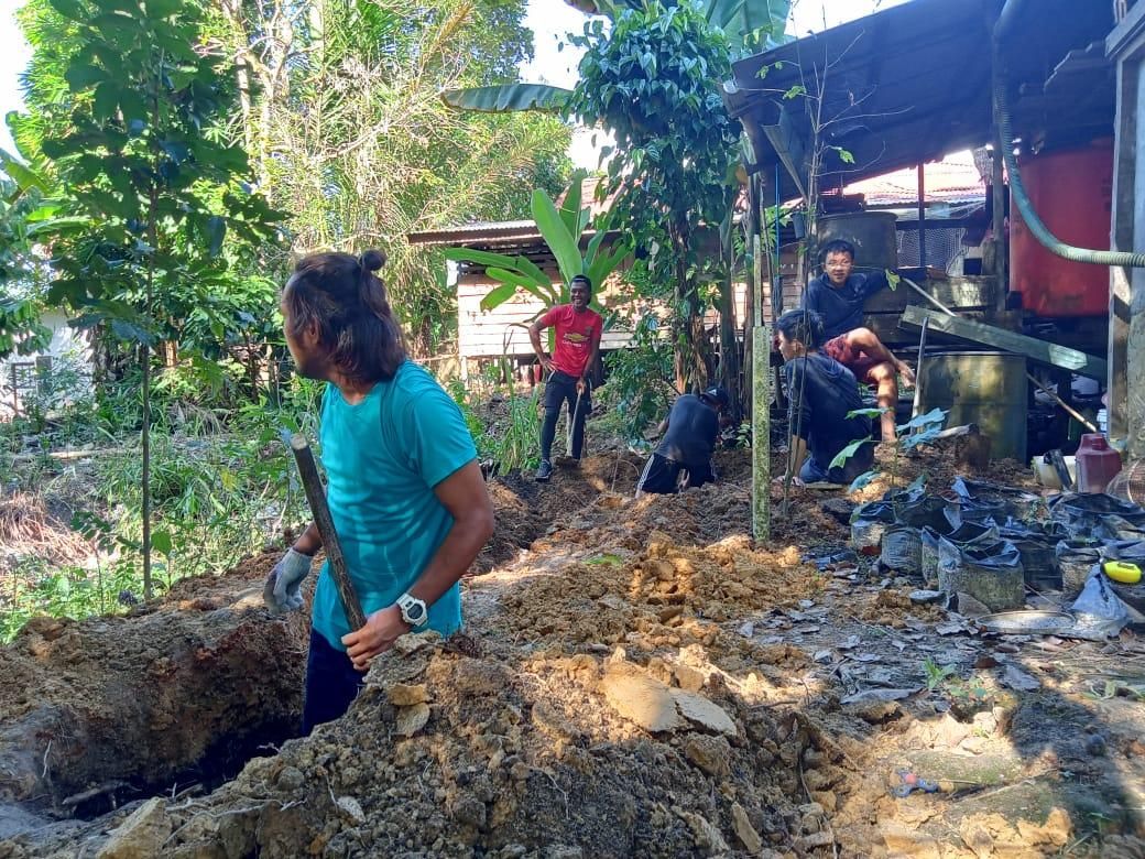Sinar Mas Agribusiness and Food meluncurkan proyek WASH (Water, Sanitation, Hygiene/Air, Sanitasi, Kebersihan) di Desa Sentabai, Kalimantan Barat.