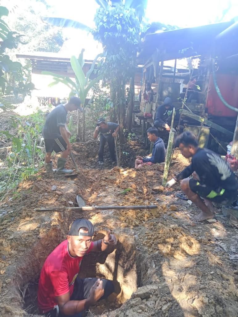 Sinar Mas Agribusiness and Food meluncurkan proyek WASH (Water, Sanitation, Hygiene/Air, Sanitasi, Kebersihan) di Desa Sentabai, Kalimantan Barat.