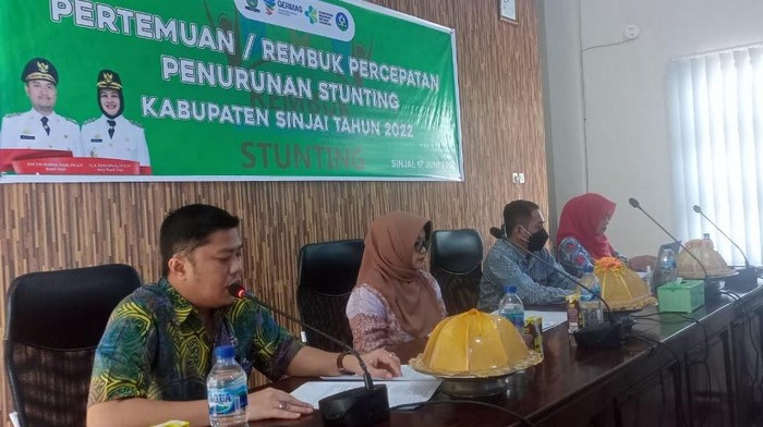 Sosialisasi penurunan angka stunting di Sinjai, Sulsel.
