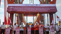 General Manager Corporate Secretary KCJB, Rahadian Ratry mengatakan pemasangan girder box arah Jakarta dan Bandung dari CY1 membutuhkan 1018 Girder Box yang diproduksi di CY1 dan seluruhnya sudah terpasang.