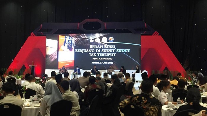 Wakapolri hadiri peluncuran buku Berjuang di Sudut-sudut Tak Terliput (Nahda-detikcom)