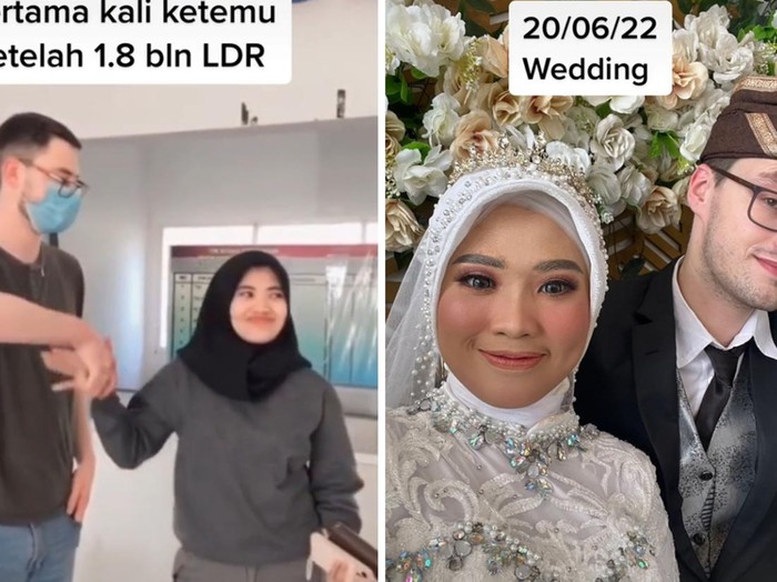 Wanita asal Lombok, Baiq Andriyan menikah dengan pria Inggris, Jay Robinson, viral di media sosial.