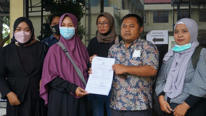 WCC Mojokerto, LPBH dan Muslimat NU mendatangi Unit PPA Satreskrim Polres Mojokerto