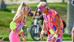 Ngejreng Mentereng! Margot Robbie dan Ryan Gosling di Lokasi Syuting Barbie