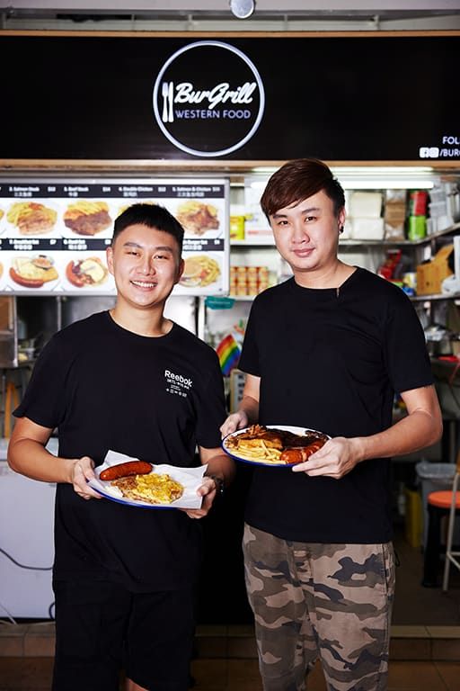 2 pemuda buka warung makan lagi