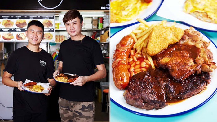 2 pemuda buka warung makan lagi