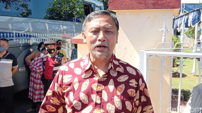 Anggota Majelis Tinggi Partai Demokrat Andi Mallarangeng di Purworejo, Selasa (28/6/2022).