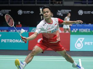 Ginting Bicara Performanya Saat Kalahkan Sai Praneeth