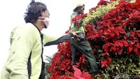 Perawatan ini dilakukan untuk menjaga keindahan kawasan ibu kota.