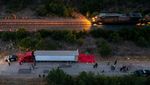 Foto-foto Penemuan 46 Migran yang Tewas dalam Truk Trailer di Texas